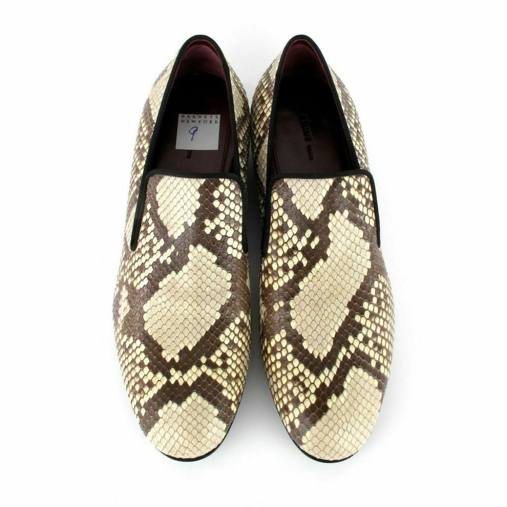 Celine Snakeskin Flats
